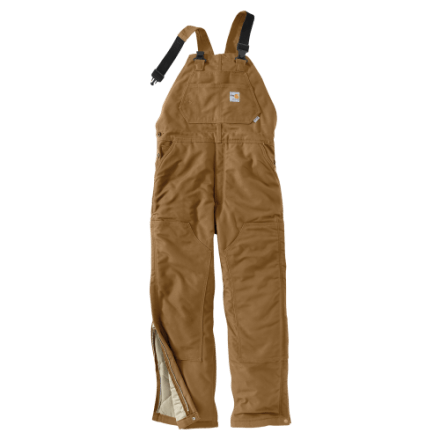 Carhartt flammhemmende, mit Steppfutter gefütterte Enten-Latzhose für Herren