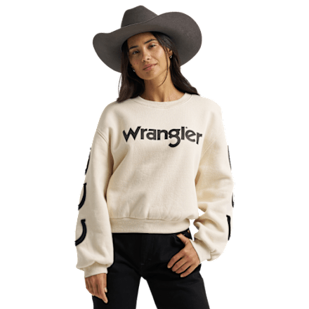 Wrangler Retro-Hufeisen-Sweatshirt