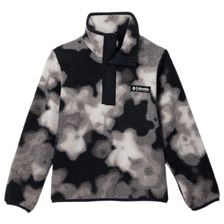 Columbia Helvetia II bedruckter Fleece-Half-Snap-Pullover für Kinder