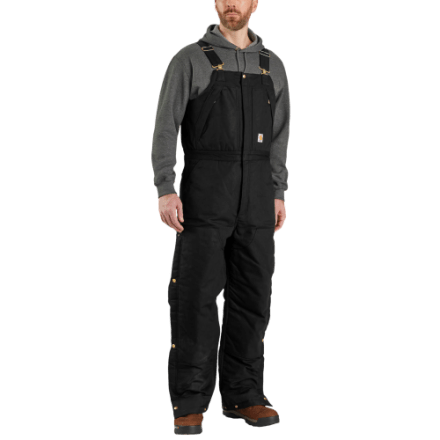 Carhartt Firm Duck Extrem warme, locker sitzende, isolierte Latzhose für Herren
