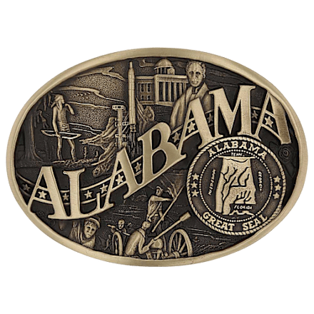 Montana Silversmiths Alabama Heritage Attitude Gürtelschnalle