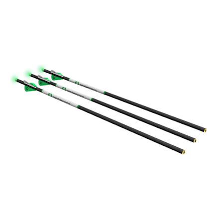 CenterPoint Carbon-Armbrustpfeile mit beleuchteten Nocken