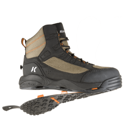 Korkers Greenback Watstiefel aus Filz/Kling-On-Sohle für Herren