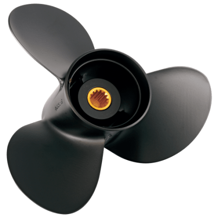 Solas Amita 3-Blatt Johnson/Evinrude 15-35 PS Aluminiumpropeller