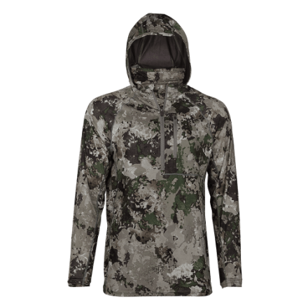 Cabela's Instinct Defense Quarter-Zip Pullover mit 4MOST INHIBIT und Insektenschutz für Herren