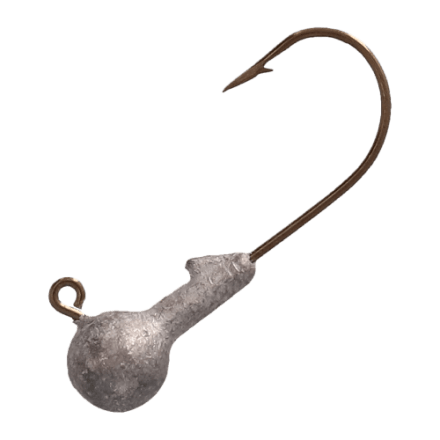 Bass Pro Shops Unbemalter runder Jigkopf