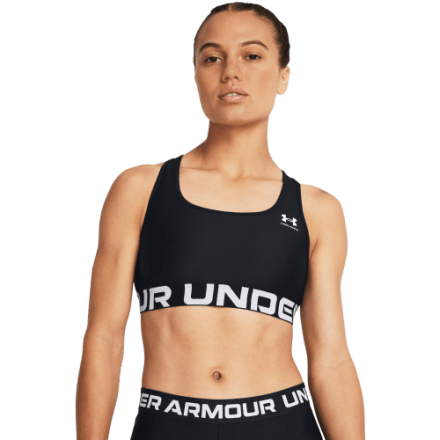 Under Armour HeatGear Mid Marken-Sport-BH für Damen
