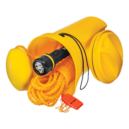 Bass Pro Shops Bailer-Sicherheitsset mit LED-Licht