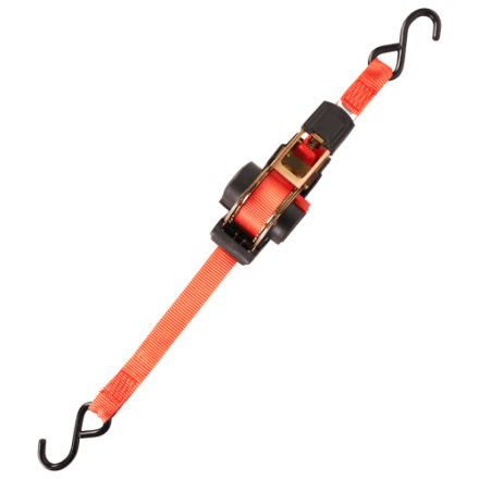 Bass Pro Shops Einziehbare Ratschengurte mit S-Haken 2er-Pack