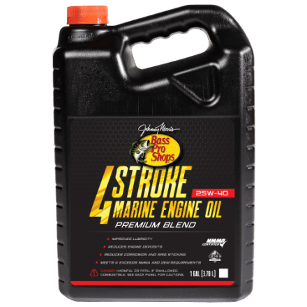 Bass Pro Shops 4-Stroke 25W-40 Marine Engine Oil Premium Blend
