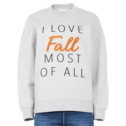 Natural Reflections Love Fall Langarm-Sweatshirt
