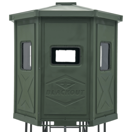 BlackOut Trailer Hunting Blind