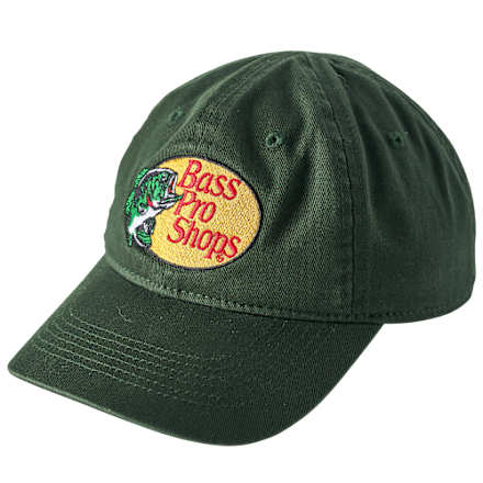 Bass Pro Shops Leaping Bass Logo Twill-Kappe für Kleinkinder