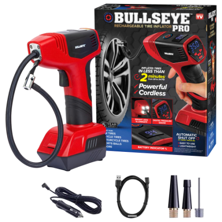 Bullseye Pro wiederaufladbarer Reifenfüller