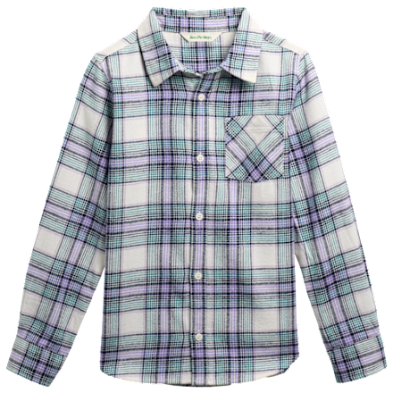 Bass Pro Shops kariertes Flanell-Langarm-Button-Down-Hemd für Kinder