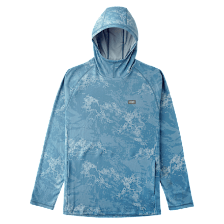 AFTCO Coastal Layer bedruckter Langarm-Hoodie