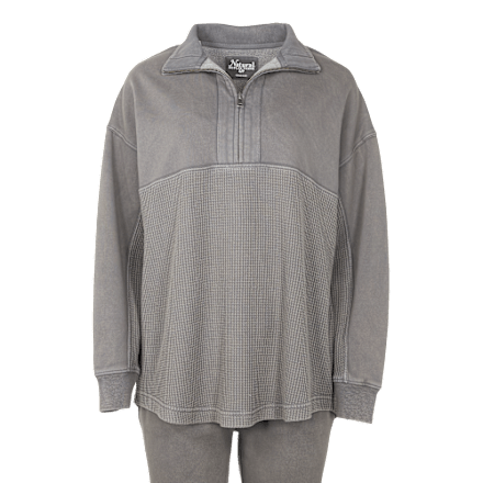 Natural Reflections Harbor Pullover mit Viertelreißverschluss