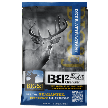 Big & J Industries Original BB2 Granulat-Hirschlockstoff mit großer Reichweite