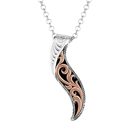 Montana Silversmiths Carry Me West Halskette