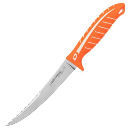 Dexter Outdoors Dextreme Dual Edge Flexible Filetiermesser mit Scheide