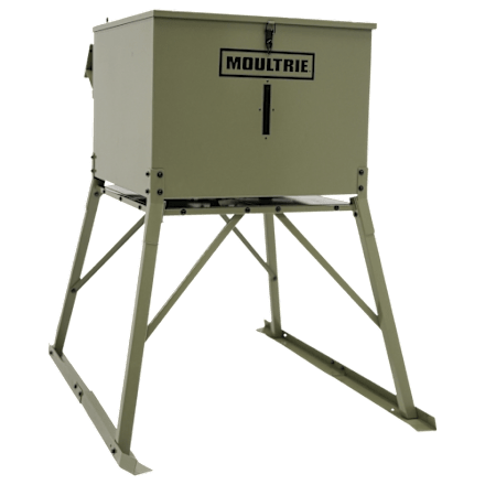 Moultrie 350-lb-Broadcast-Schlittenfutterautomat
