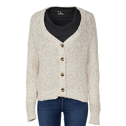 Natural Reflections Aspen Fleck Cardigan