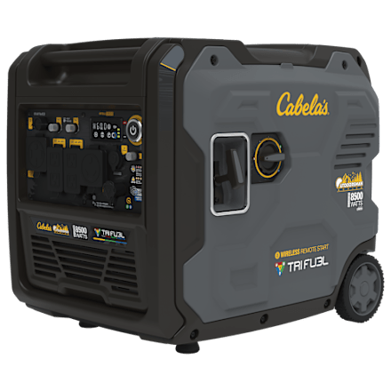 Cabela's Outdoorsman 8500 W Wireless Start Tri Fuel Inverter mit CO-Schutz
