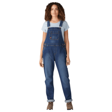Dickies Denim Boyfriend-Latzhose für Damen