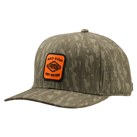 AFTCO Flippin Tech Laser Cut Snapback Cap