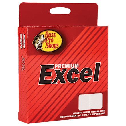 Bass Pro Shops Excel Monofilamentschnur Jumbo-Spule