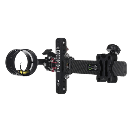 Axcel LANDSLYDE Carbon Pro Slider Visier mit AccuStat II .019 Schwarz