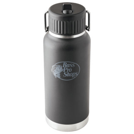 Bass Pro Shops Wasserflasche mit Strohhalmdeckel