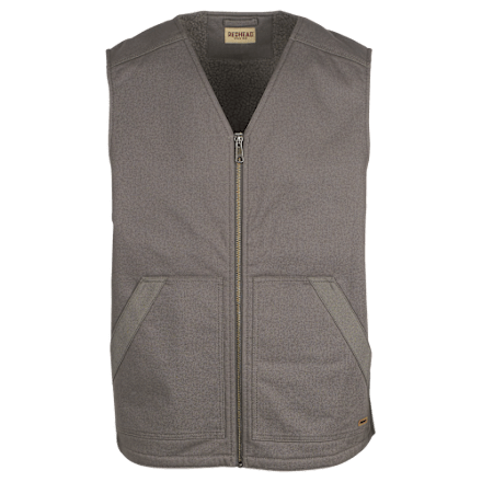 RedHead Pro Series Sherpa-gefütterte Canvas-Weste mit V-Ausschnitt für Herren