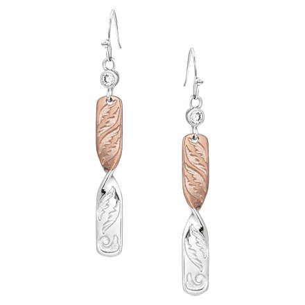 Montana Silversmiths Flatland Twister Ohrhänger