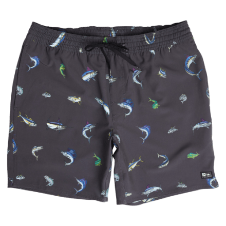 Pelagic Dockside Gamefish Shorts mit Reißverschlusstasche für Herren