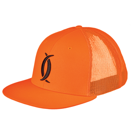 Cabela's Instinct Solid Blaze Mesh-Back Flatbill Cap