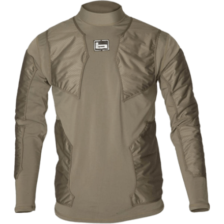 Gebändertes Baselayer-Oberteil