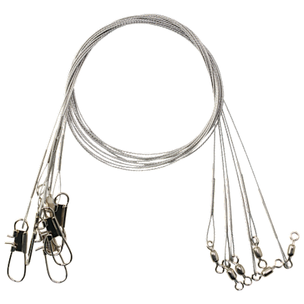 Offshore Angler Heavy-Duty Nylon-Coated Crimped Wire Leaders