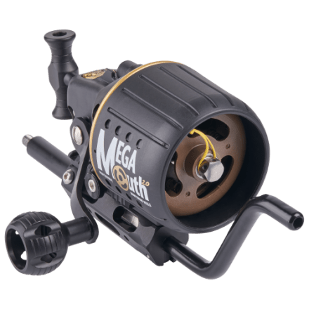 AMS MegaMouth 2.0 Bowfishing Rolle und Halterung