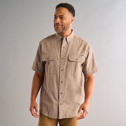 RedHead Pro Series Shop Kurzarm-Button-Down-Hemd