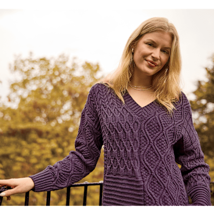 Natural Reflections Lakeshore Zopfpullover