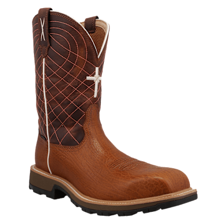 Twisted X UltraLite X Cross Waterproof Composite-Toe Western Work Boots for Men