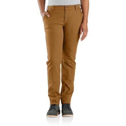 Carhartt Rugged Flex Relaxed-Fit Canvas Double-Front-Hose für Damen