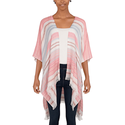 Natural Reflections Paradise Bound Stripe Ruana
