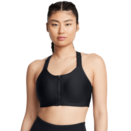 Under Armour Infinity 2.0 Sport-BH mit hohem Frontreißverschluss für Damen