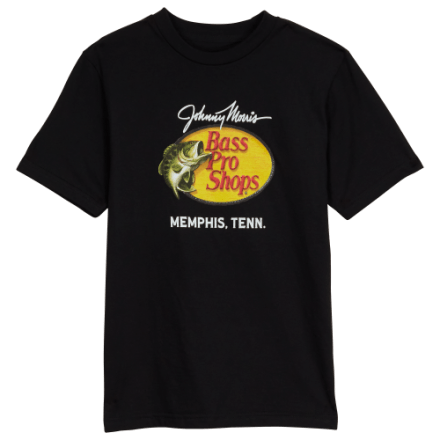 Bass Pro Shops Memphis Woodcut Kurzarm-T-Shirt für Kinder