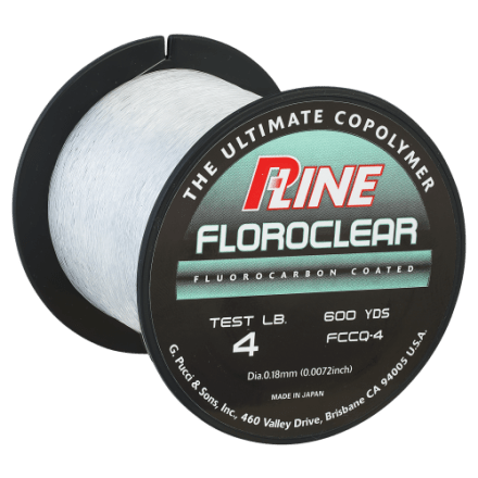 P-Line Floroclear Angelschnur – 600 Yards