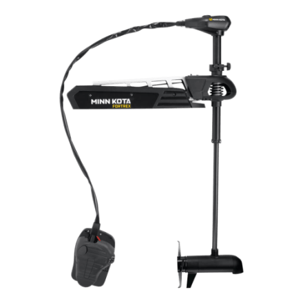 Bugmontierter Trolling-Motor „Minn Kota Fortrex“ mit Dual Spectrum CHIRP-Sonar