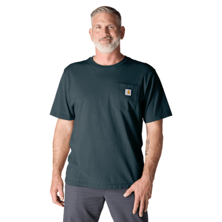 Carhartt Loose-Fit Heavyweight Kurzarm-T-Shirt mit Tasche