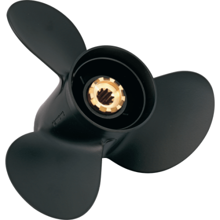 Solas Amita 3-Blatt Mercury 9,9-25 PS Aluminiumpropeller